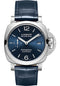 Panerai Luminor Marina - 42mm Brushed Steel Case - Blue Sun-Brushed Dial - PAM01393